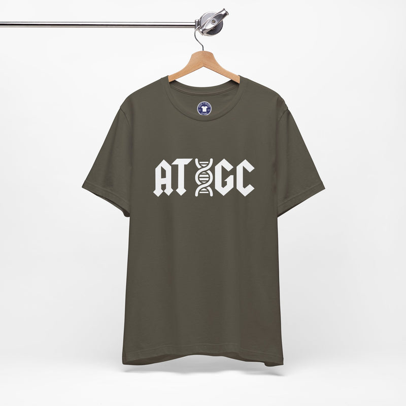 ATGC Dna Molecule - Science Shirt - Dna Shirt - Premium Unisex Crewneck T-Shirt