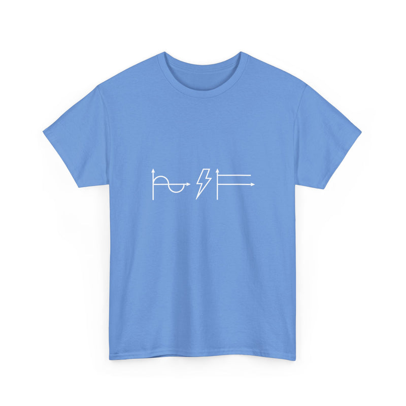 Physics Formula T-Shirt, Science Humor Tee, Physics Lover Gift, Geek T-Shirt, Nerd Shirt, Math Art Shirt, STEM Education Apparel