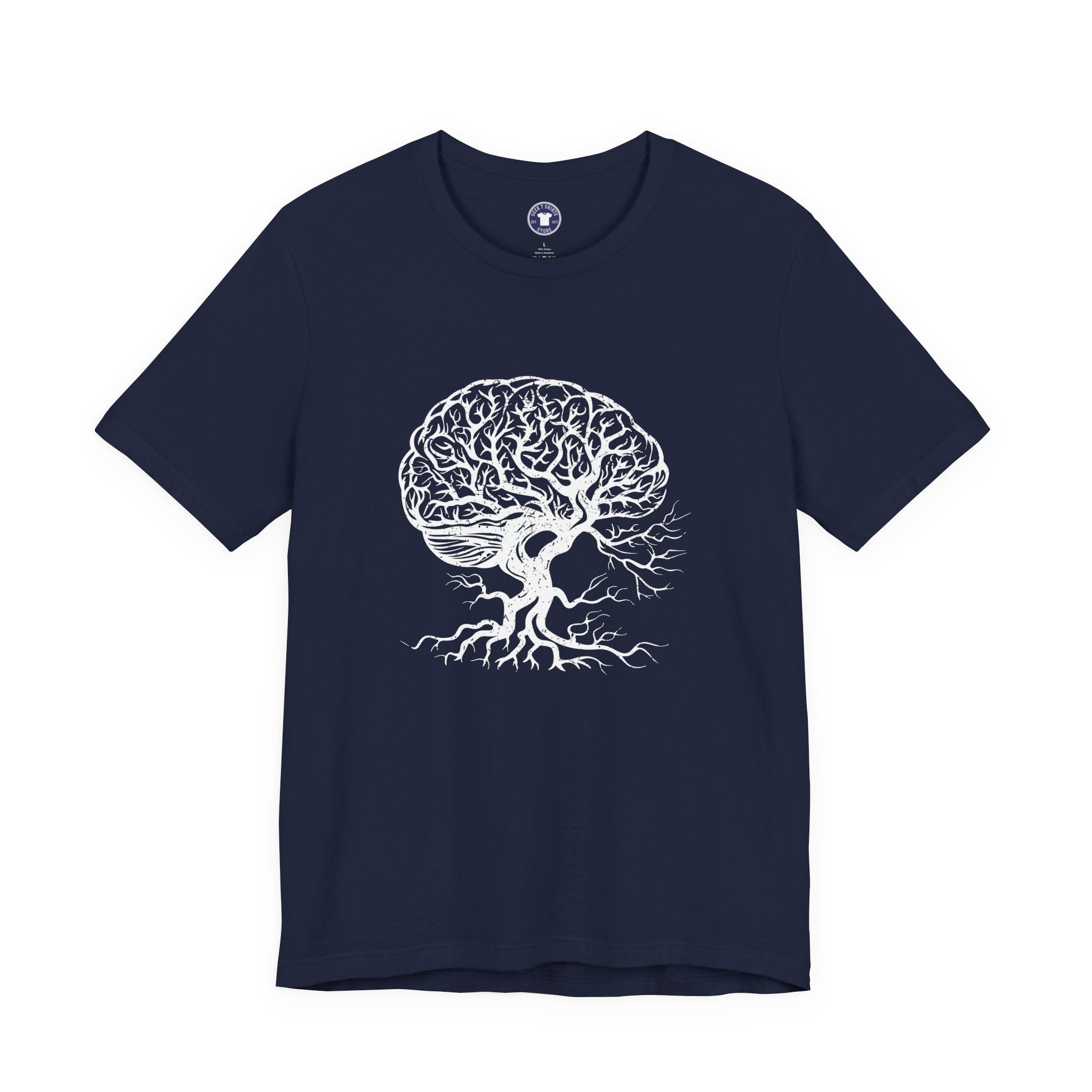 Brain Tree - Premium Unisex Crewneck T-Shirt