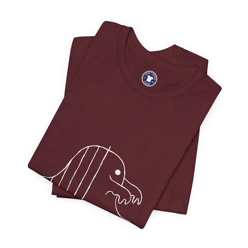 Math Statistics Paranormal Distribution Ghost - Premium Unisex Crewneck T-Shirt