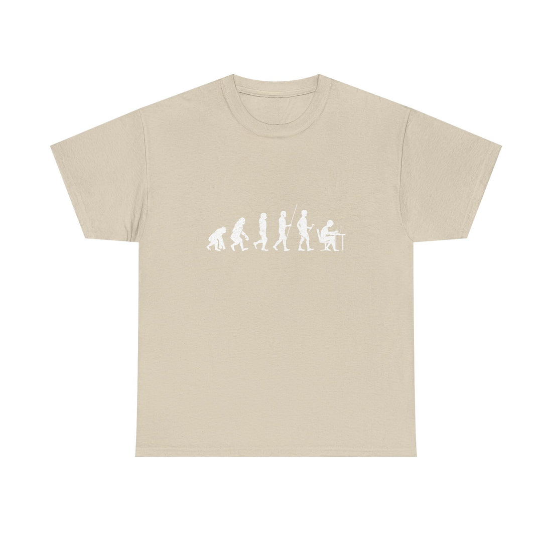Evolution of Man T-Shirt, Humorous Science Tee, Geek T-Shirt, Nerd Shirt, Funny Evolution Graphic, Casual Wear Gift, Unique Art Apparel