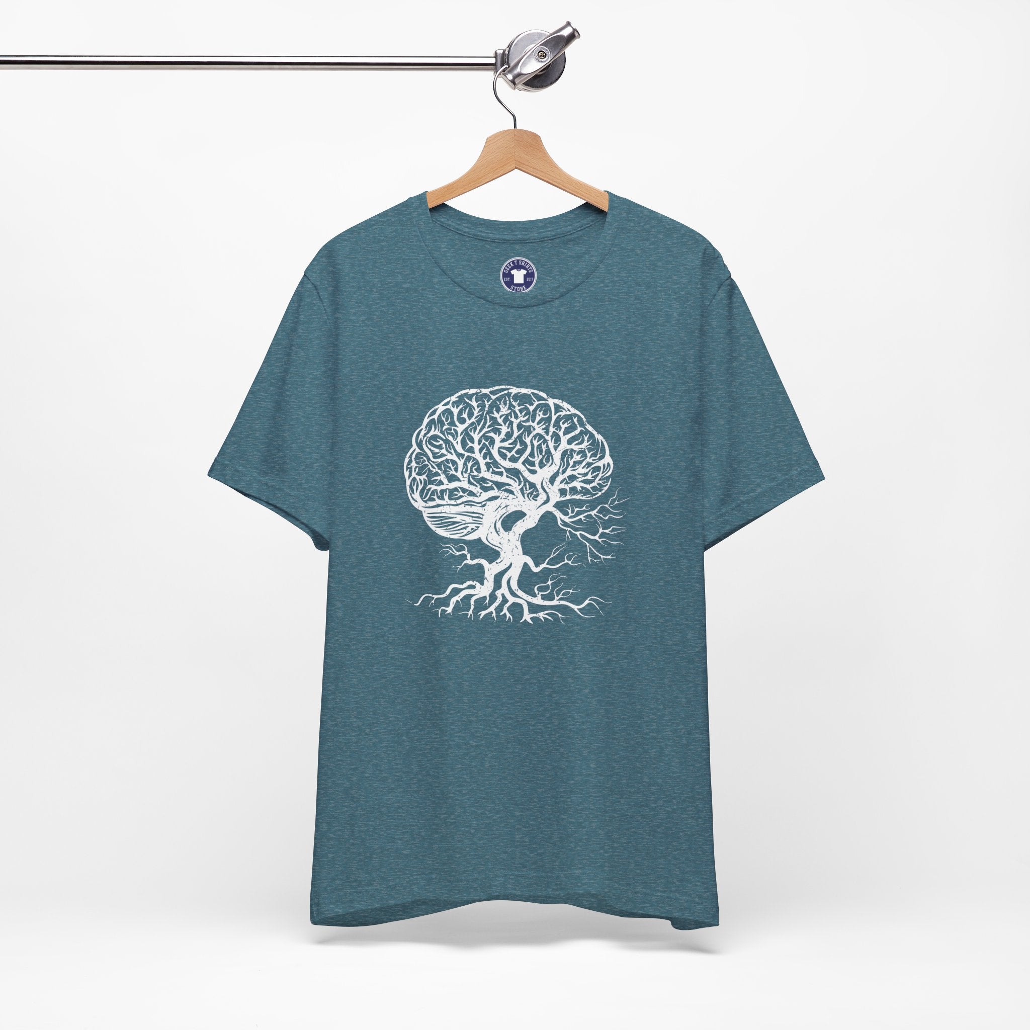 Brain Tree - Premium Unisex Crewneck T-Shirt