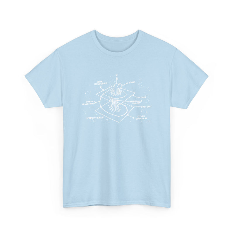 Time Warp Physics Wormhole - Regular Unisex Crewneck T-Shirt