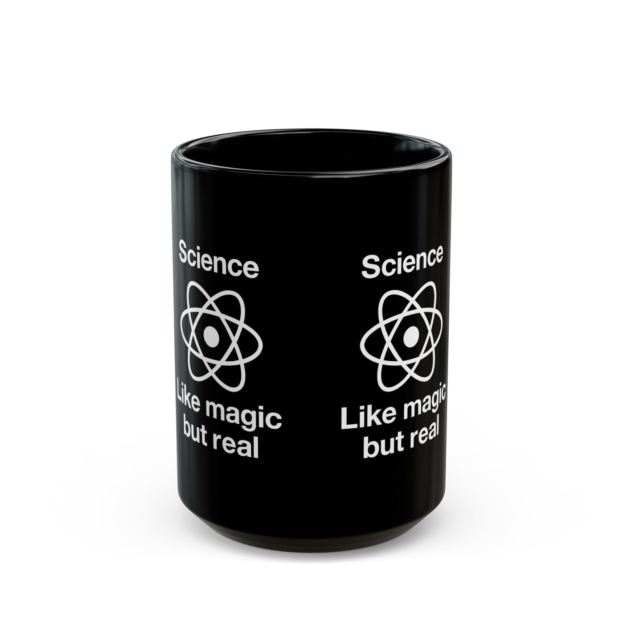 Science Like Magic - Black Glossy Mug
