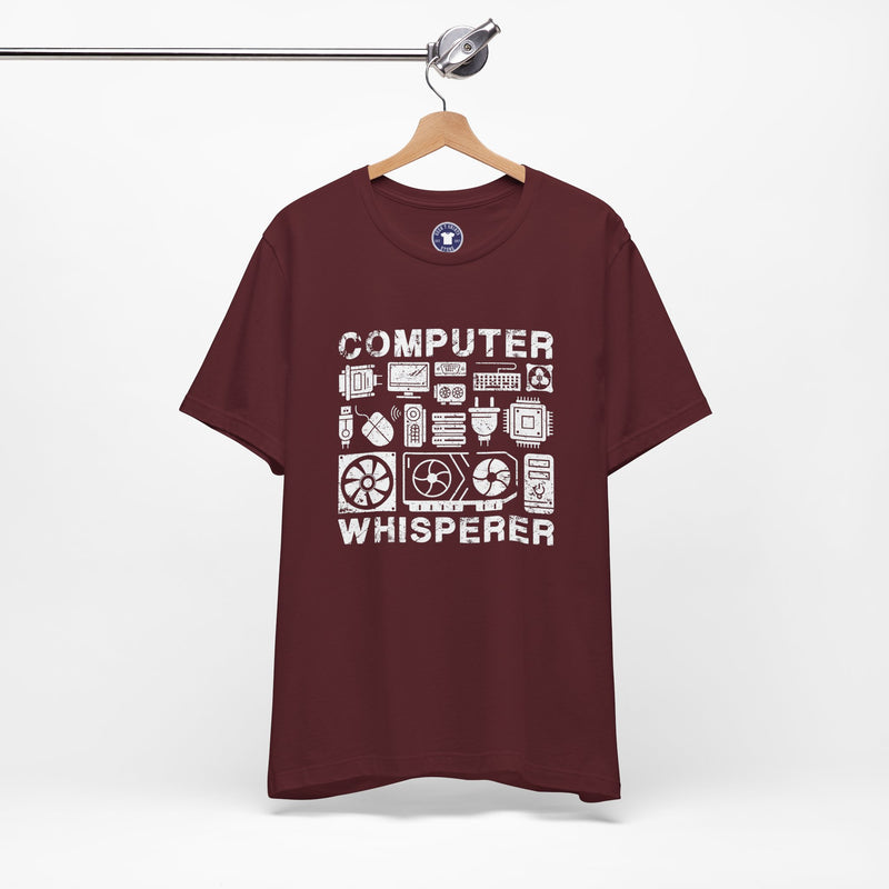 Computer Whisperer - Premium Unisex Crewneck T-Shirt