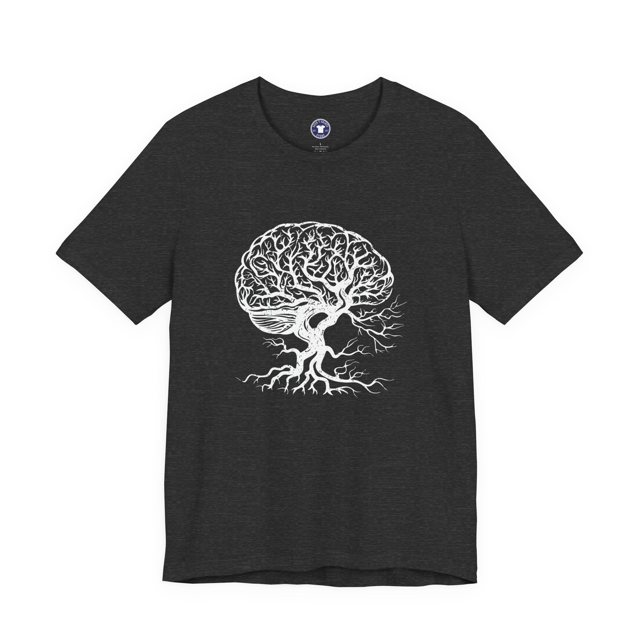 Brain Tree - Premium Unisex Crewneck T-Shirt