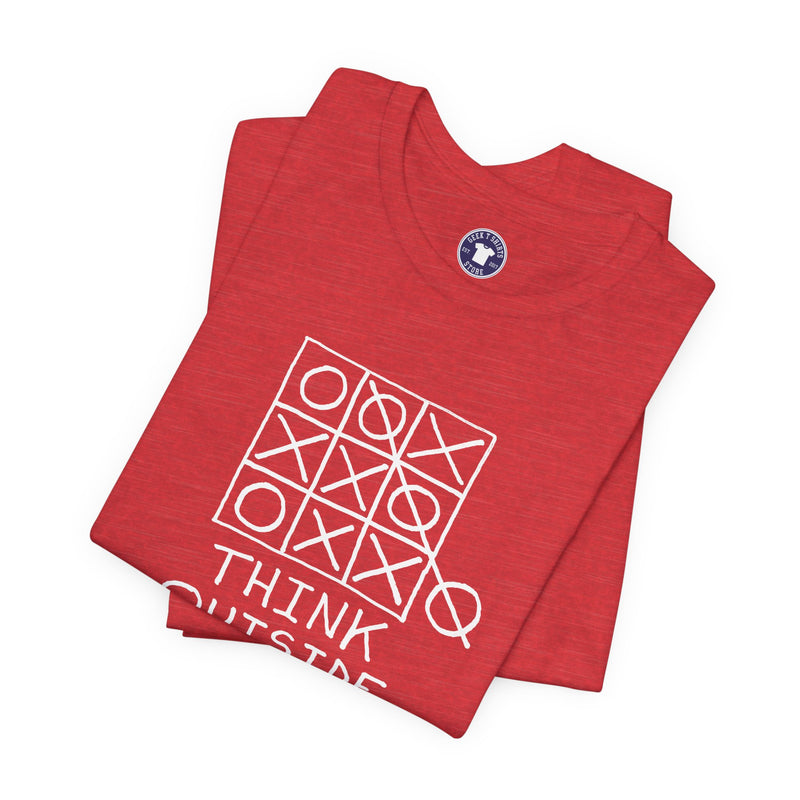Think Outside The Box - Premium Unisex Crewneck T-Shirt