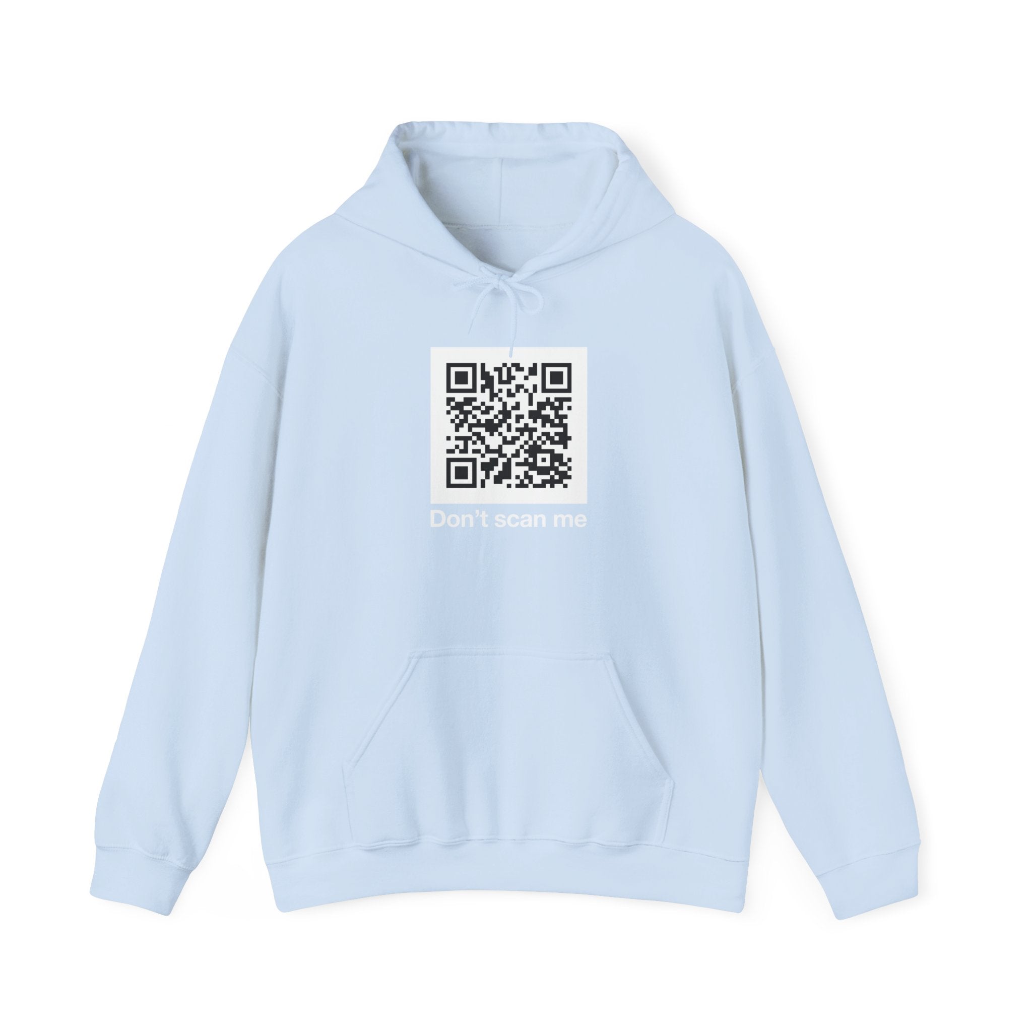 Qr Code Prank - Rick Astley - Dont Scan Me - Unisex Hooded Sweatshirt