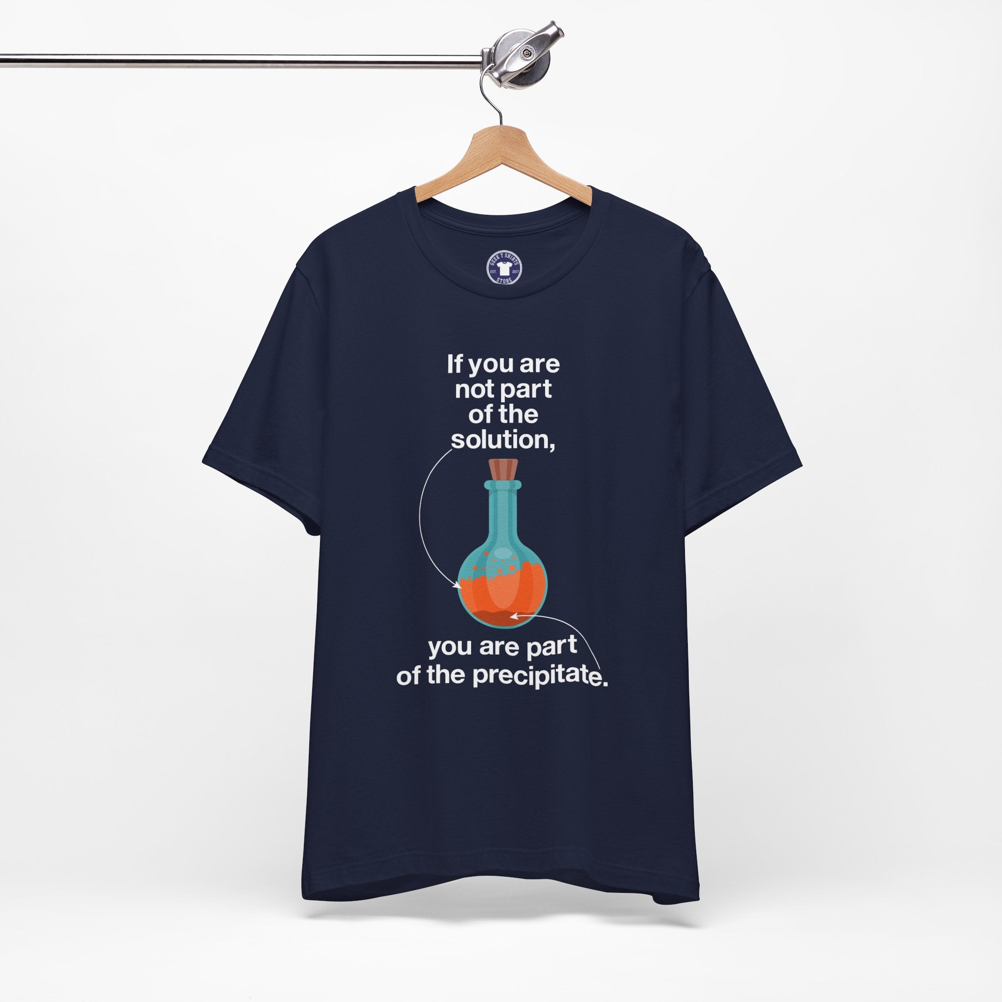 If You Are Not Part Of The Solution - Premium Unisex Crewneck T-Shirt