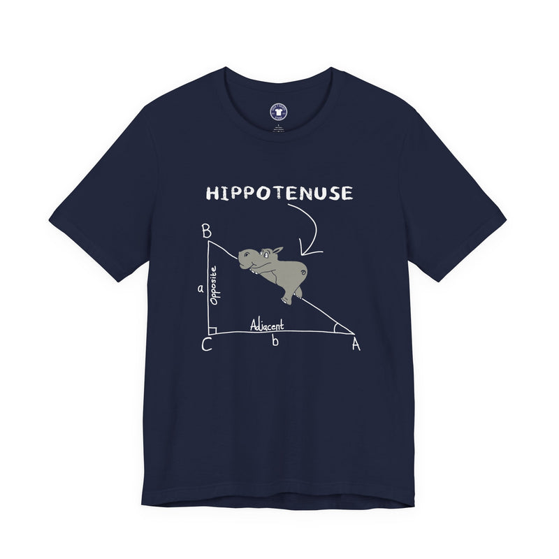 Geometry Hippotenuse Hypotenuse - Premium Unisex Crewneck T-Shirt