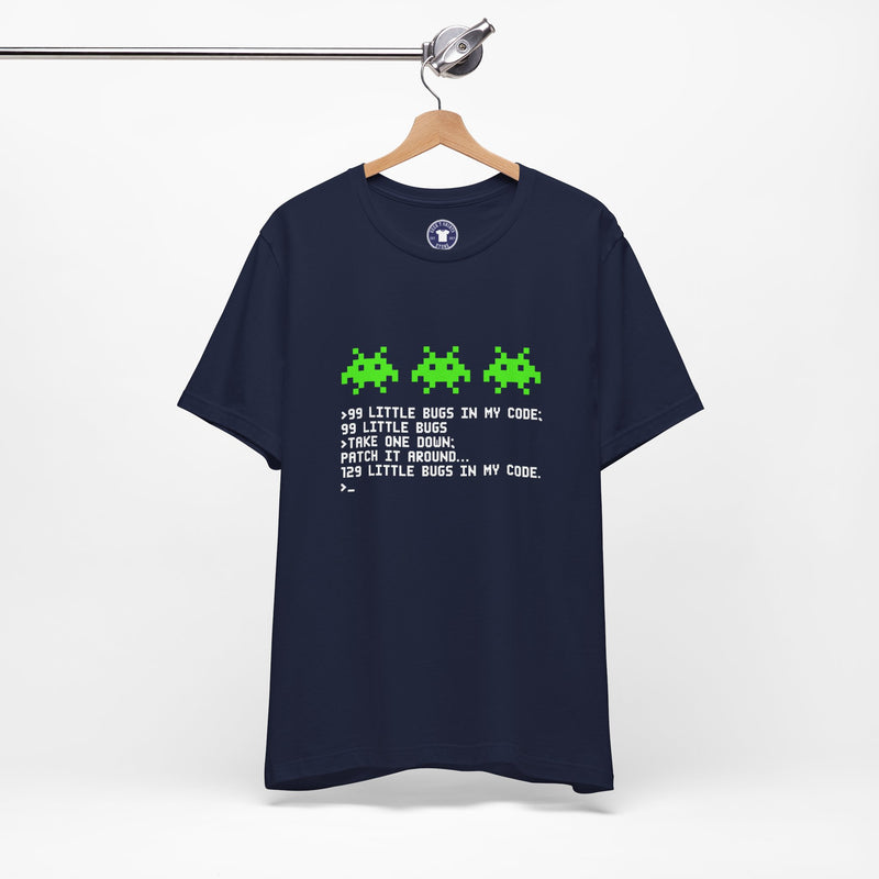 99 Little Bugs In My Code - Nerd Shirt - IT Shirt - Premium Unisex Crewneck T-Shirt