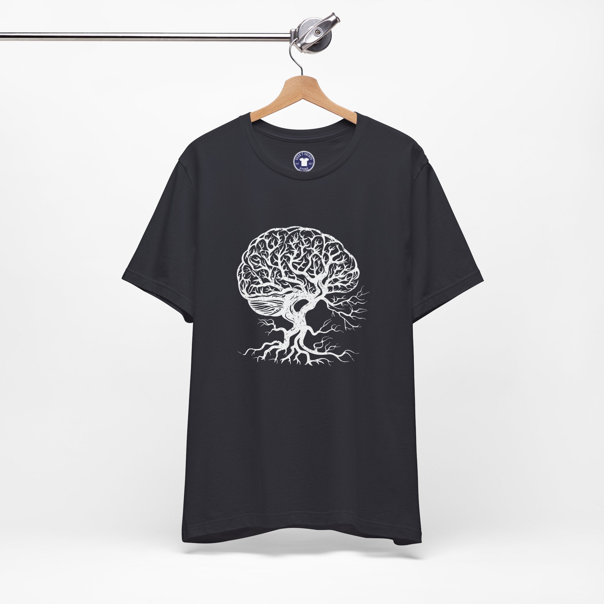 Brain Tree - Premium Unisex Crewneck T-Shirt