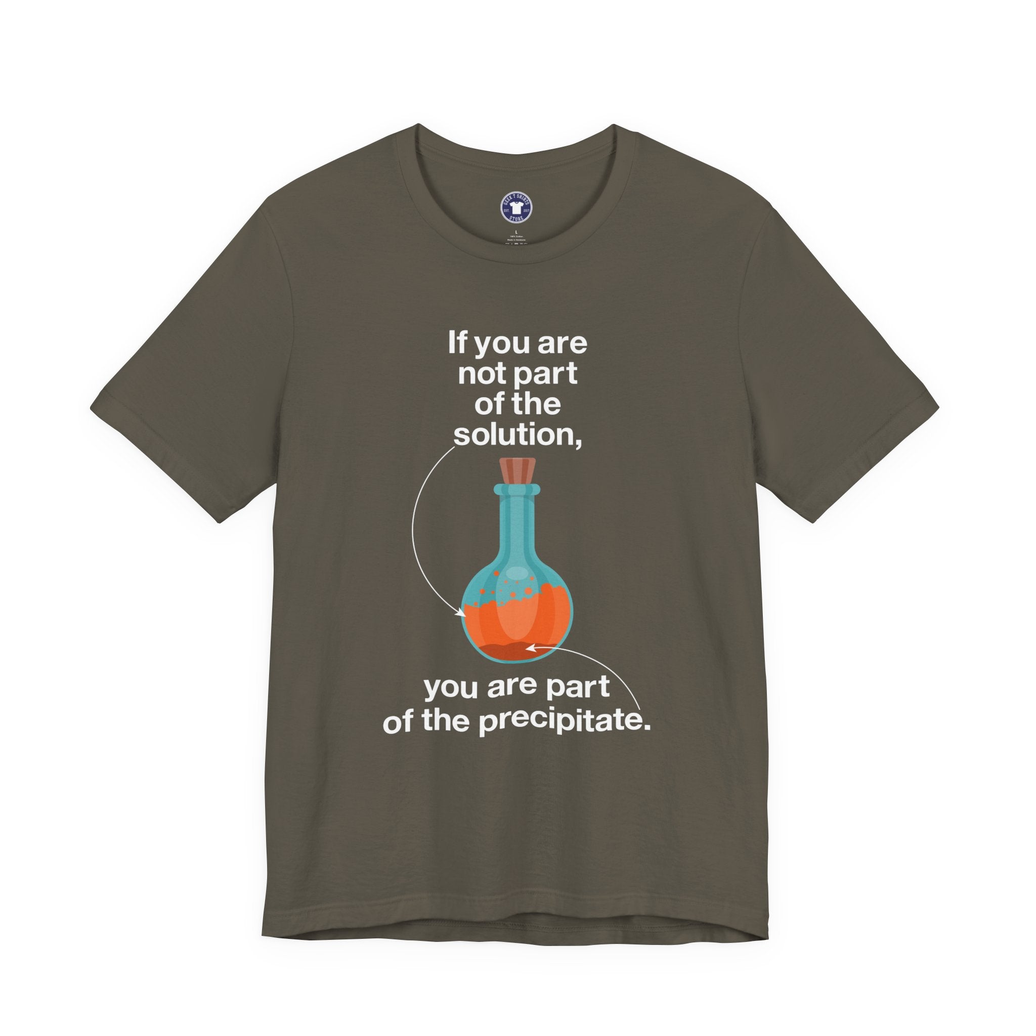 If You Are Not Part Of The Solution - Premium Unisex Crewneck T-Shirt