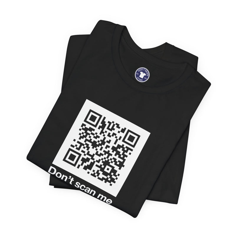 Qr Code Prank - Rick Astley - Dont Scan Me - Premium Unisex Crewneck T-Shirt
