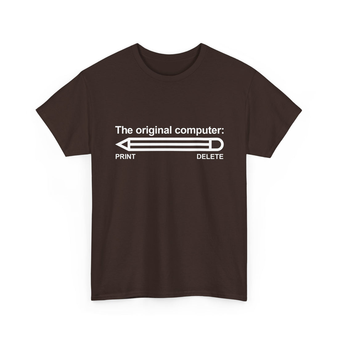 The Original Computer - Nerd Shirt - It Shirt - Regular Unisex Crewneck T-Shirt