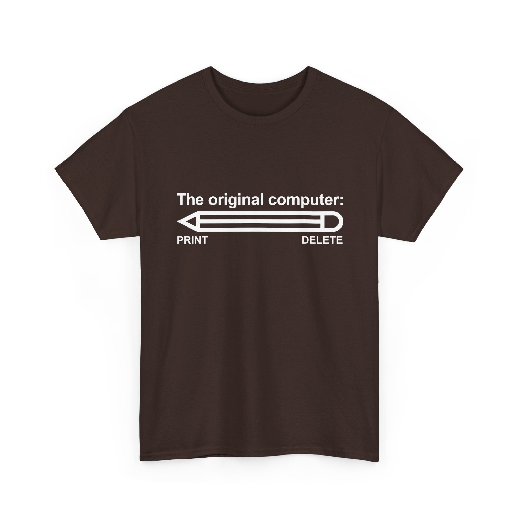 The Original Computer - Nerd Shirt - It Shirt -  Unisex Crewneck T-Shirt
