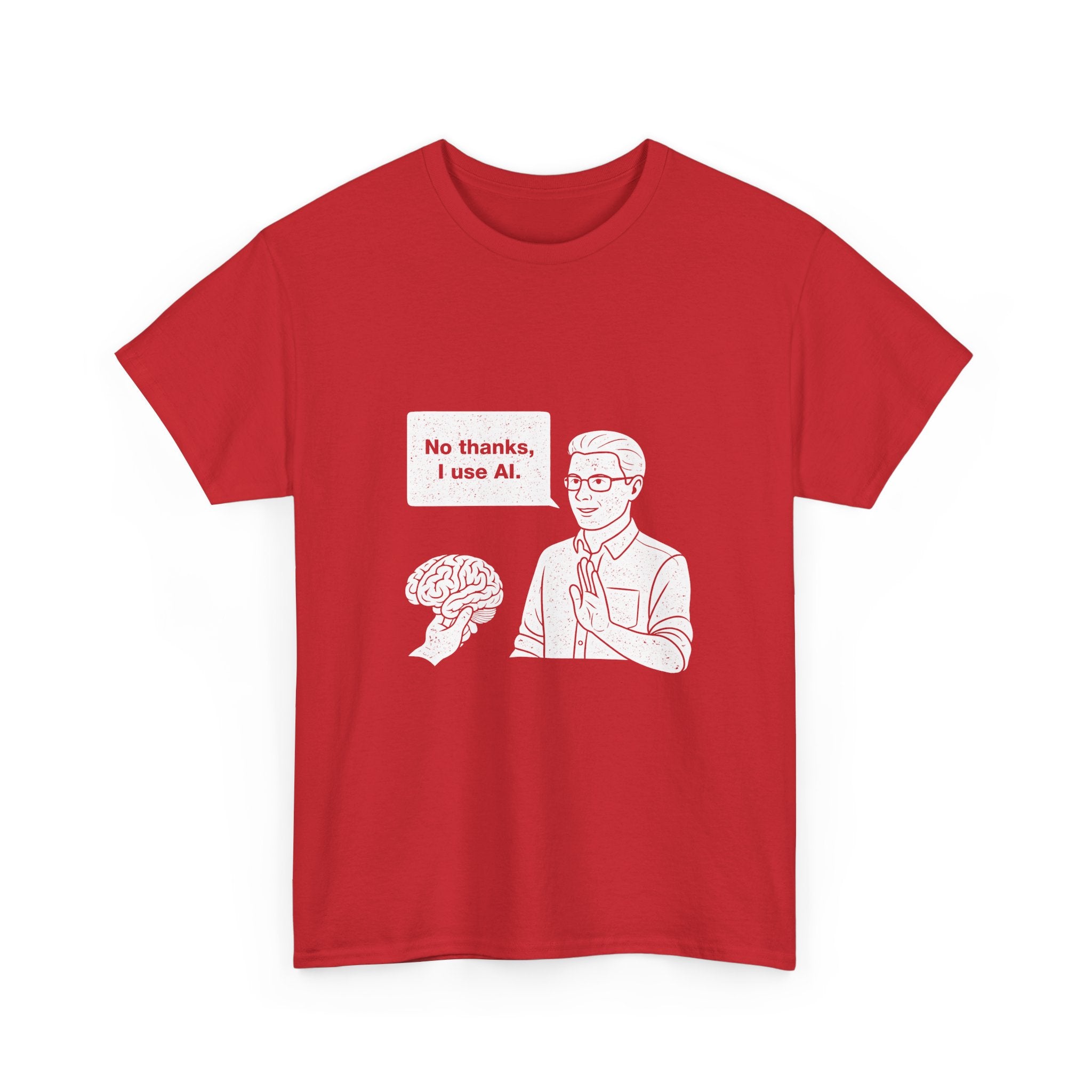 No Thanks I Use AI Funny Coding T-Shirt | Geek T Shirts Co