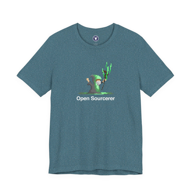 Open Sourcerer - Web Developer - Premium Unisex Crewneck T-Shirt