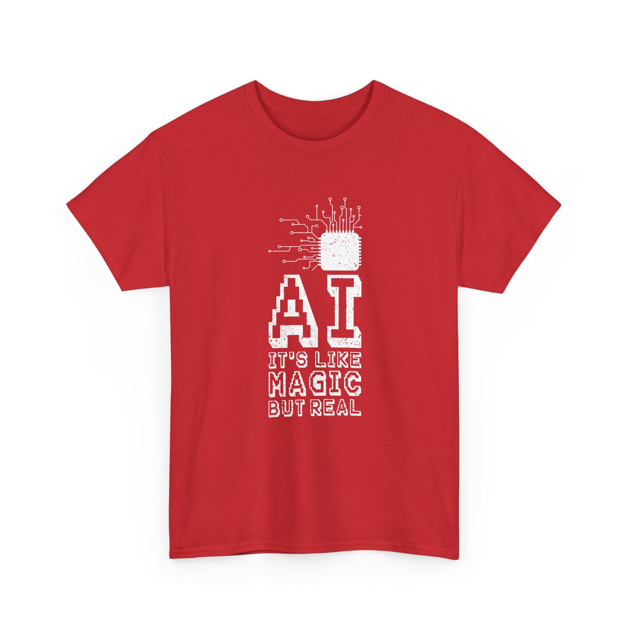 AI Like Magic But Real -  Unisex Crewneck T-Shirt
