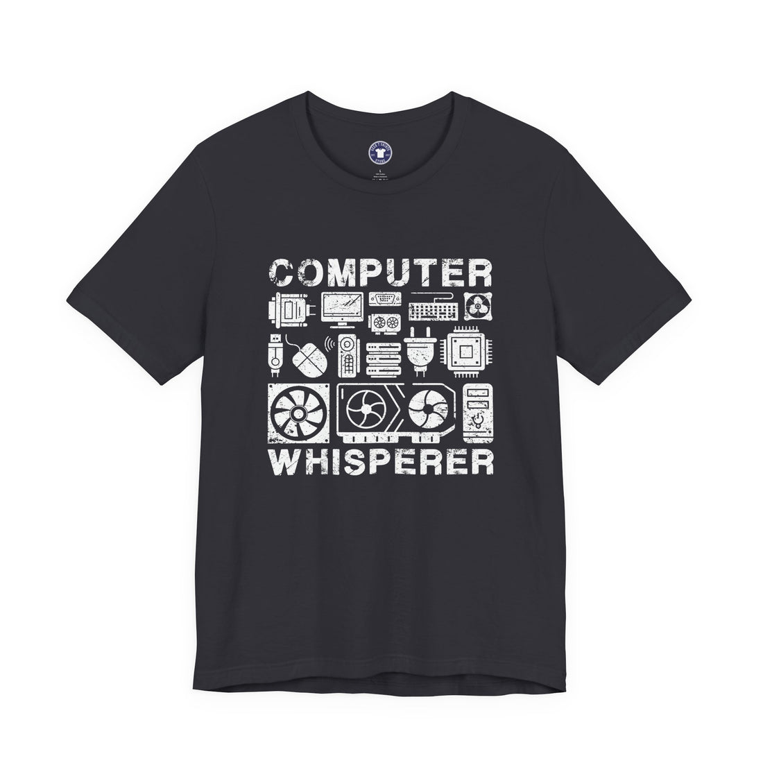 Computer Whisperer - Premium Unisex Crewneck T-Shirt