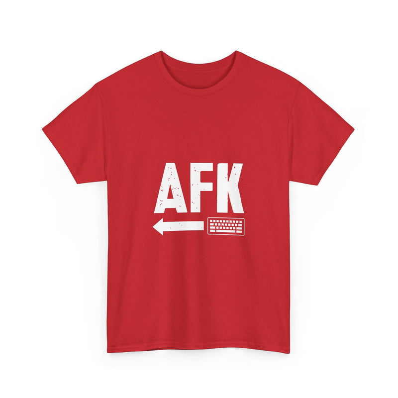 AFK Keyboard T-Shirt, Gamer Tee, Keyboard Lover Gift, Geek T-Shirt, Nerd Shirt, Video Game Apparel, Computer Humor Top, Casual Wear