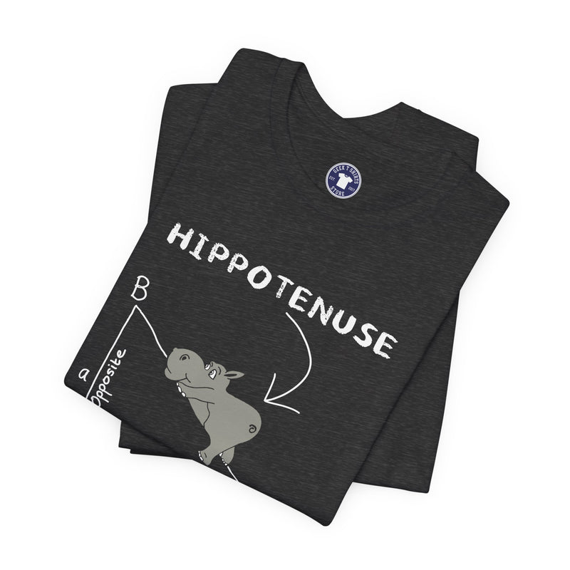 Geometry Hippotenuse Hypotenuse - Premium Unisex Crewneck T-Shirt