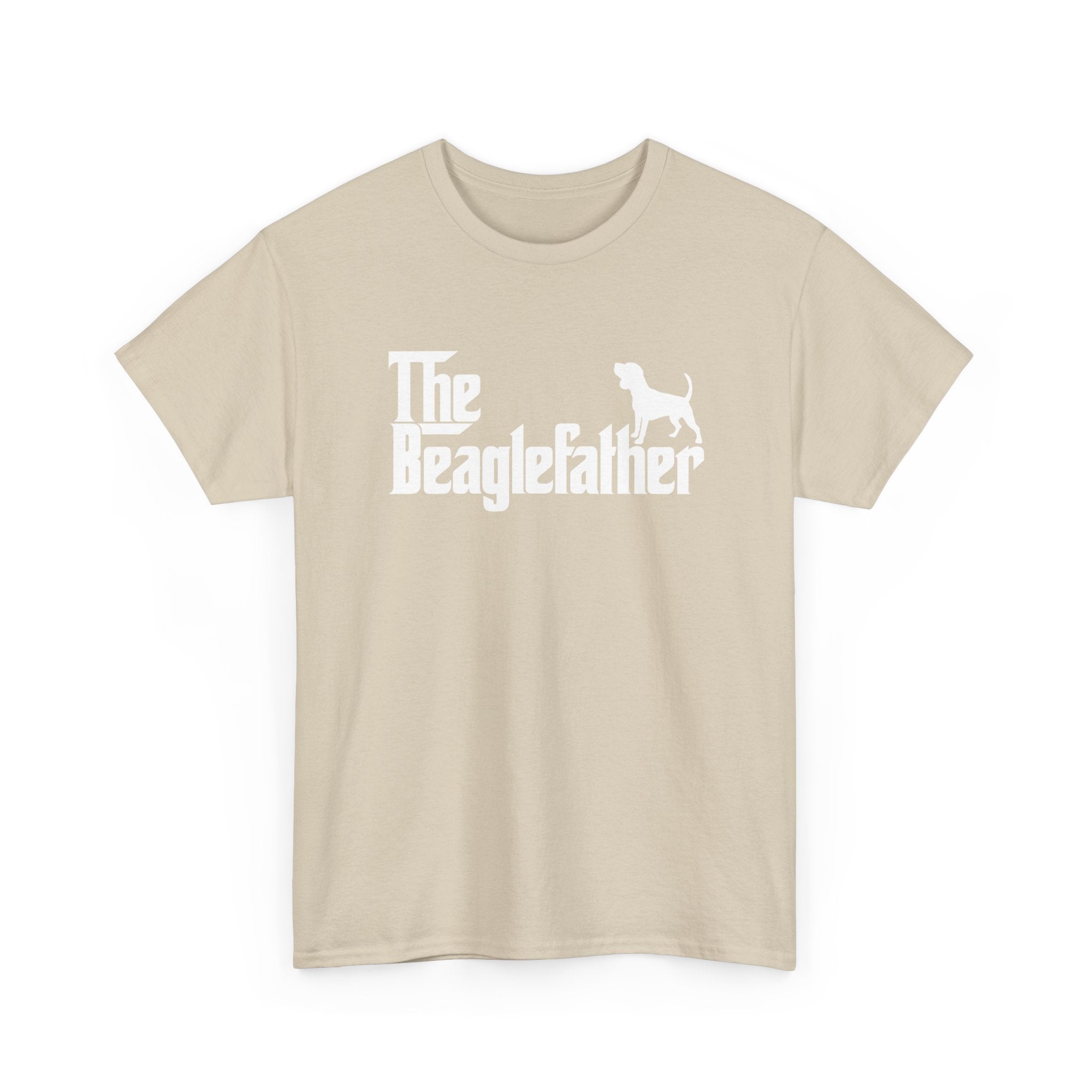 Funny Beagle Shirt The Beaglefather Beagle Dog Dad Gift - Unisex Regular Crewneck T-Shirt