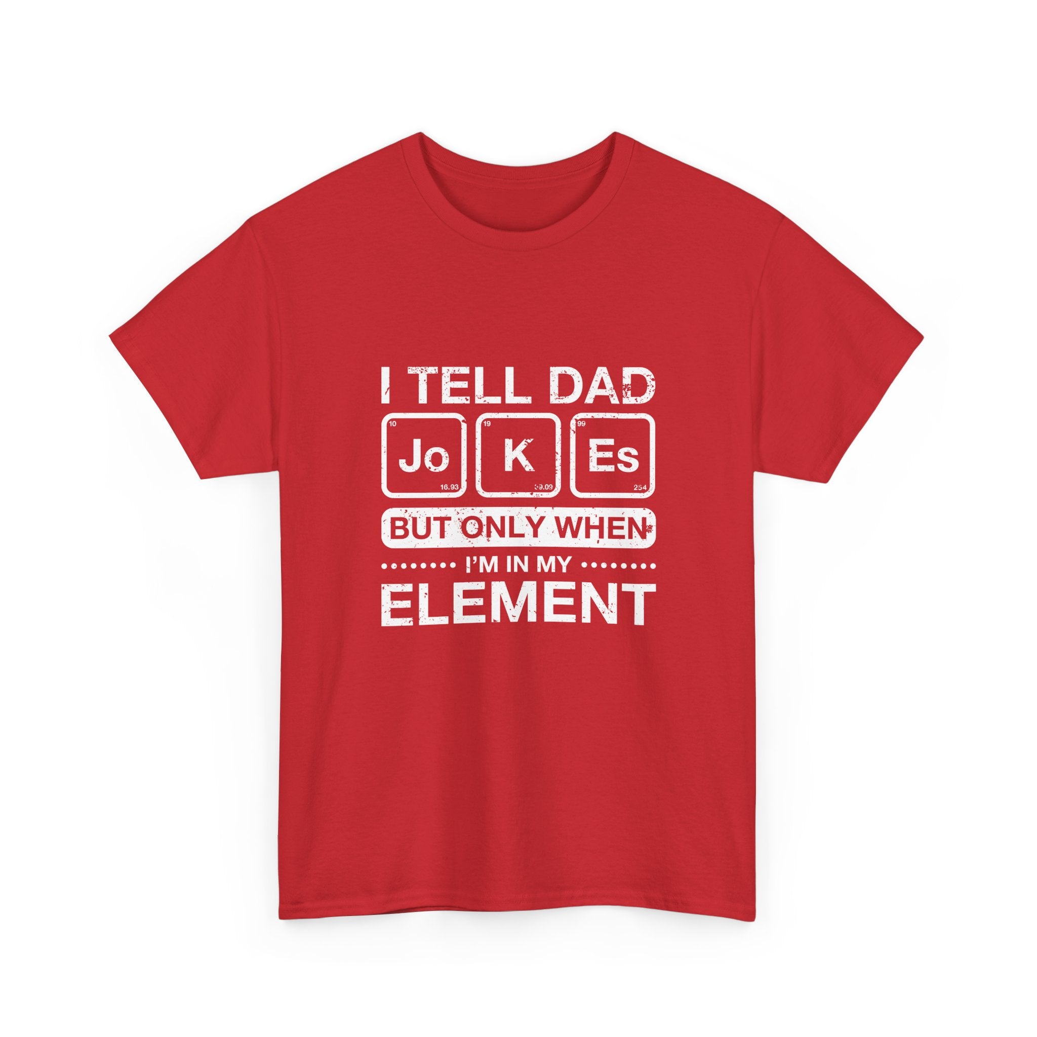 I Tell Dad Jokes - But Only When I'm In My Element - Regular Unisex Crewneck T-Shirt