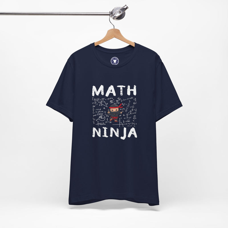 Math Ninja - Math Teacher - Premium Unisex Crewneck T-Shirt