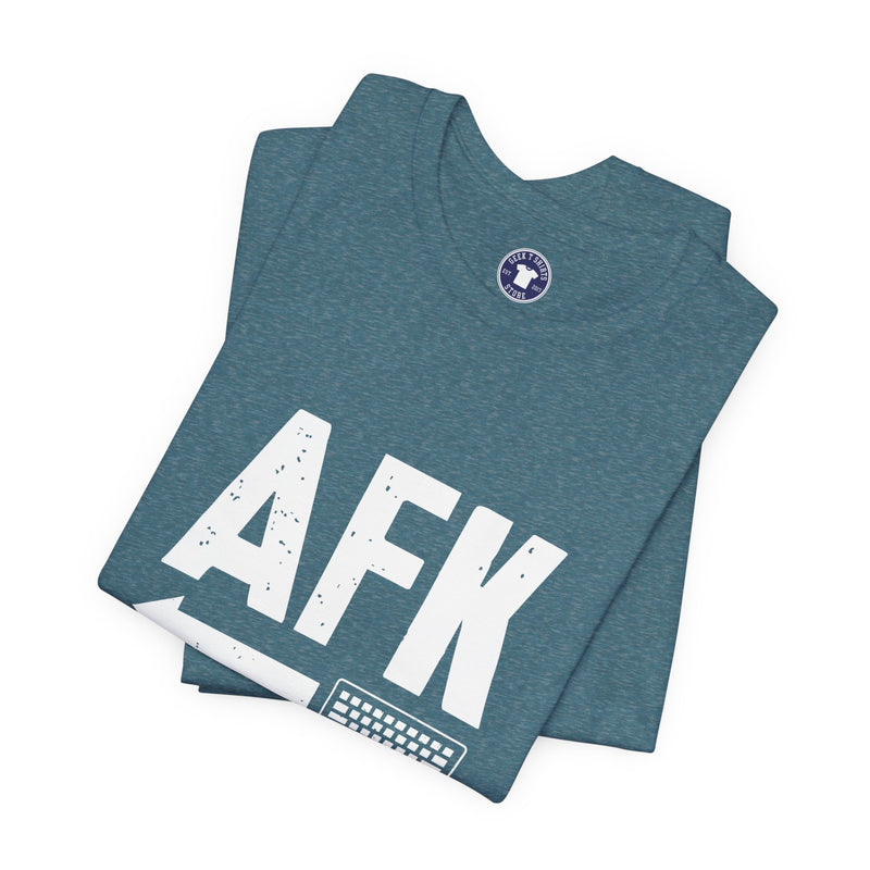 AFK Away From Keyboard - Nerd Shirt - Computer Shirt - Premium Unisex Crewneck T-Shirt