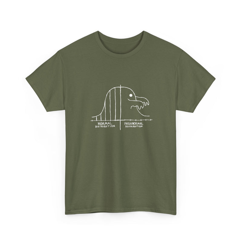 Math Statistics Normal Distribution Dinosaur - Normaldistribusaurus - Regular Unisex Crewneck T-Shirt