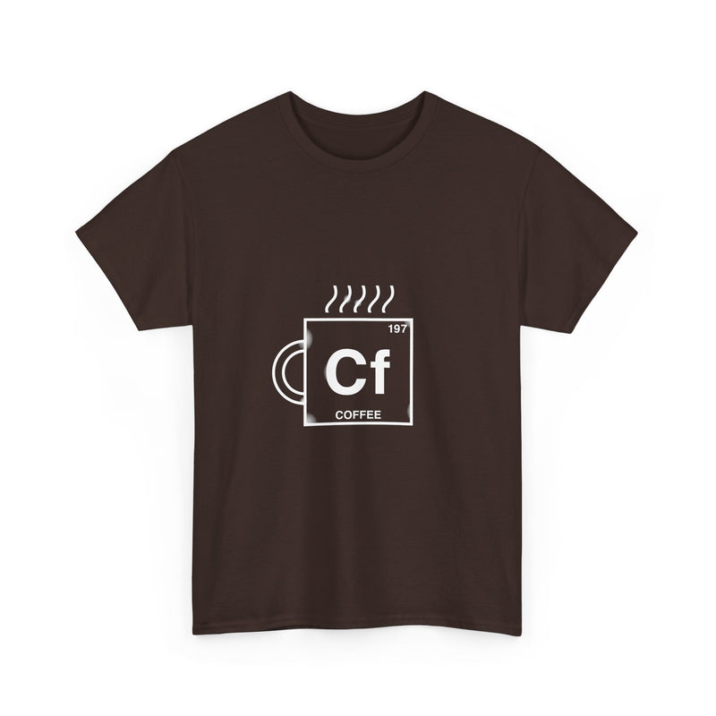 Coffee Chemistry T-Shirt, Geek T-Shirt, Nerd Shirt, Science Mug Tee, Caffeine Lover Gift, Chemical Element Design, Chemistry Humor Shirt