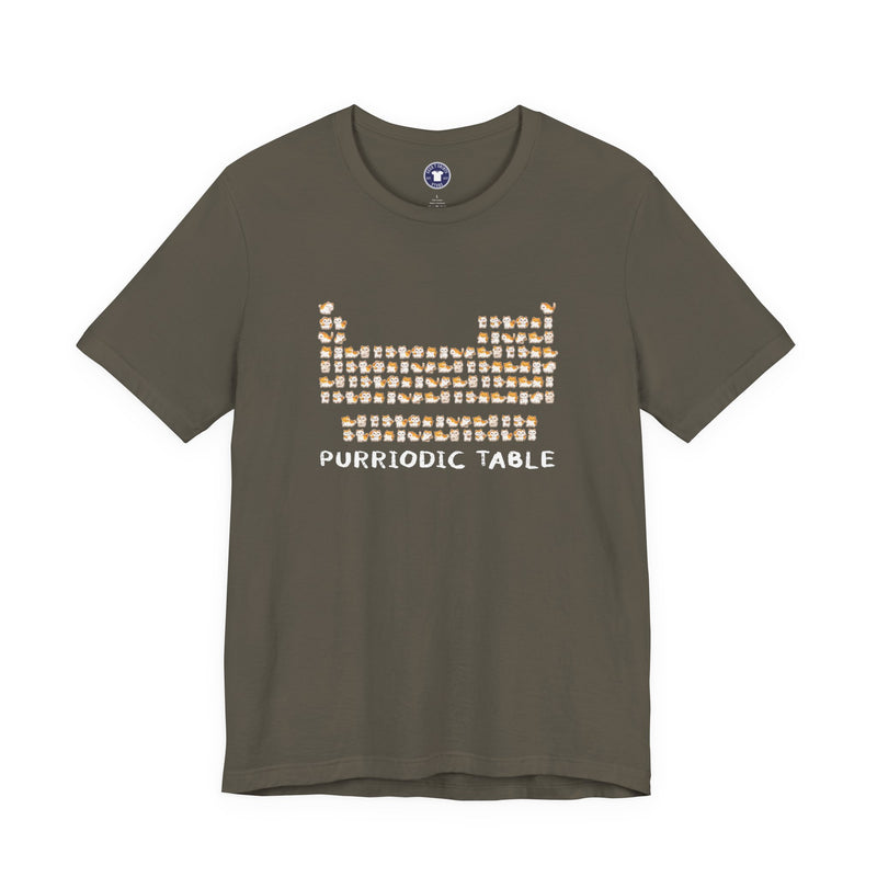 Purriodic Table - Premium Unisex Crewneck T-Shirt