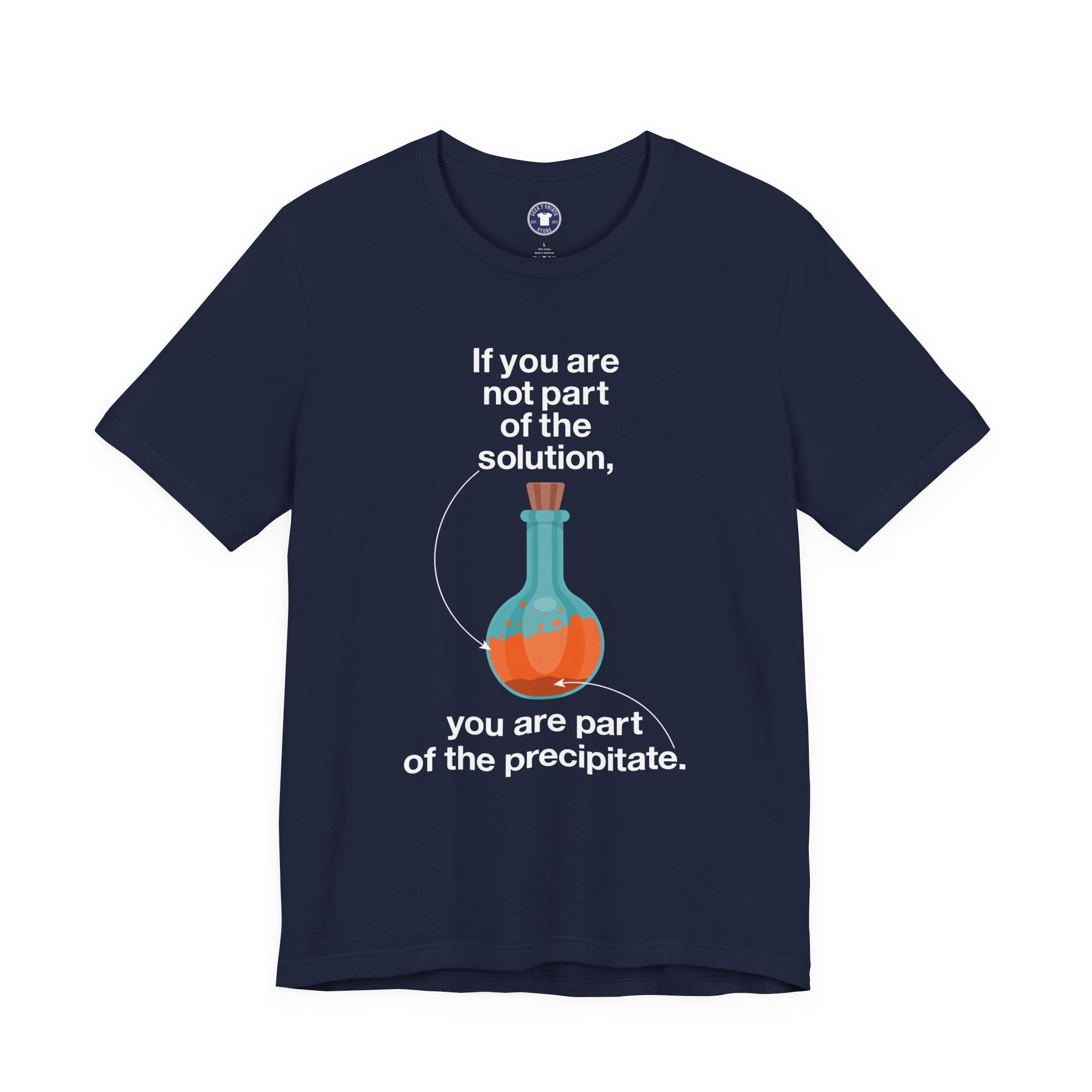 If You Are Not Part Of The Solution - Premium Unisex Crewneck T-Shirt
