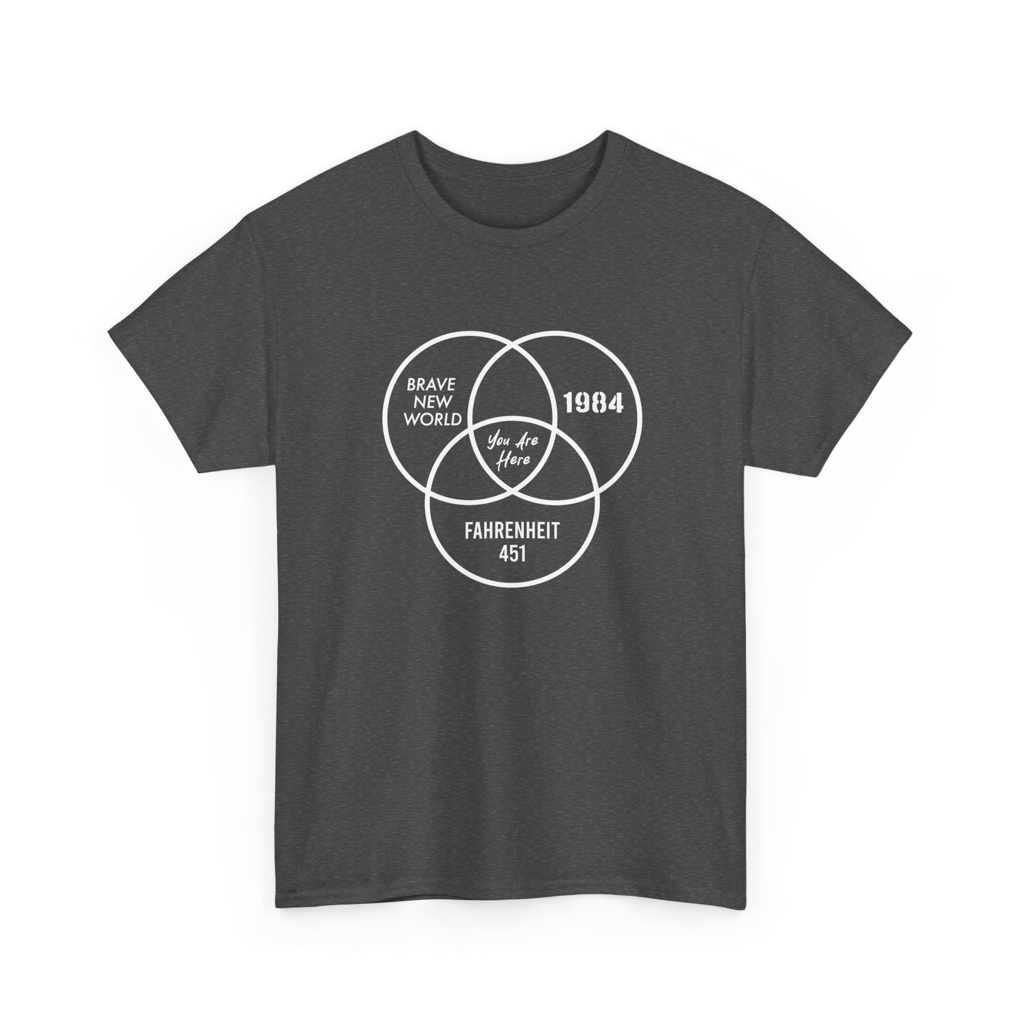 You Are Here - Dystopian Books -  Unisex Crewneck T-Shirt
