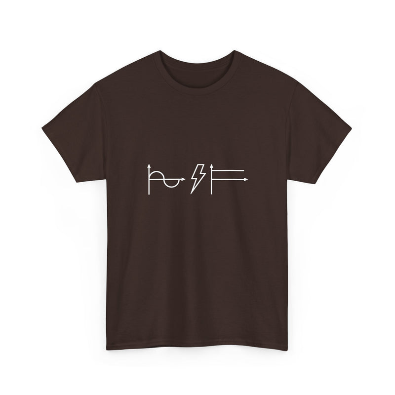 Physics Formula T-Shirt, Science Humor Tee, Physics Lover Gift, Geek T-Shirt, Nerd Shirt, Math Art Shirt, STEM Education Apparel