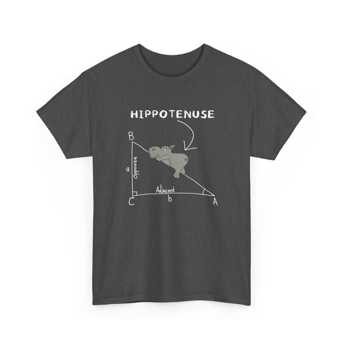 Geometry Hippotenuse Hypotenuse -  Unisex Regular Crewneck T-Shirt