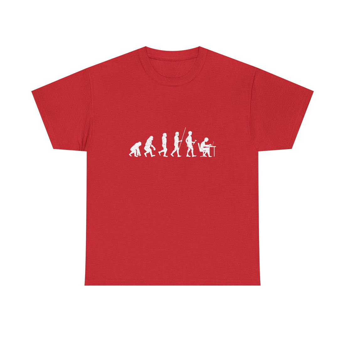 Evolution of Man T-Shirt, Humorous Science Tee, Geek T-Shirt, Nerd Shirt, Funny Evolution Graphic, Casual Wear Gift, Unique Art Apparel