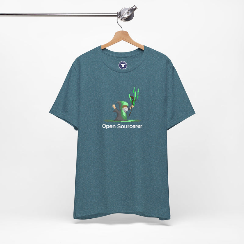 Open Sourcerer - Web Developer - Premium Unisex Crewneck T-Shirt