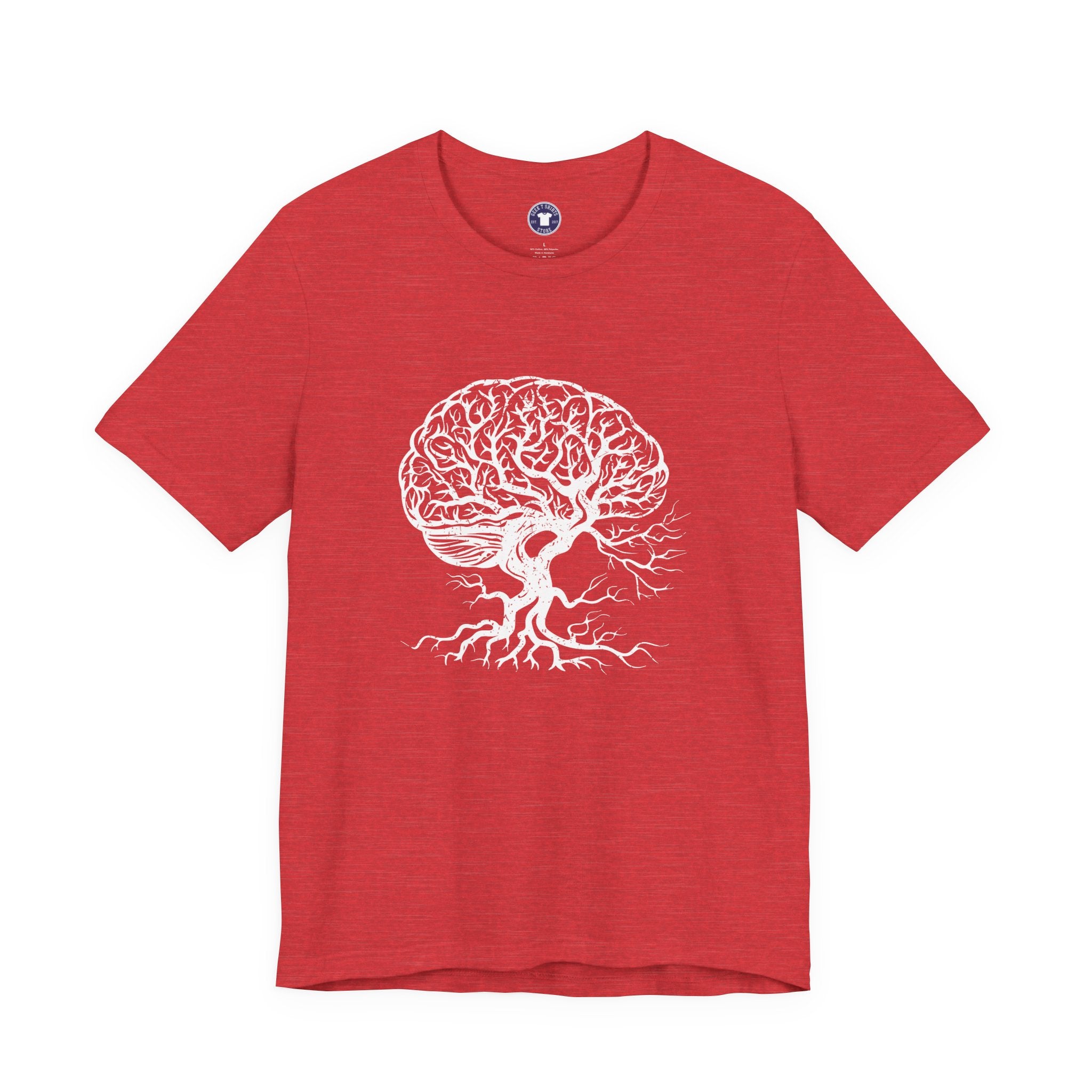 Brain Tree - Premium Unisex Crewneck T-Shirt