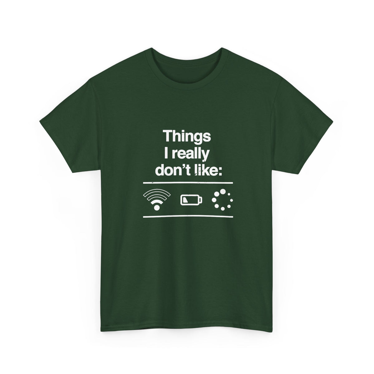Things I Really Don't Like