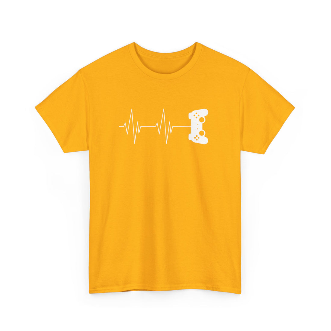 Gamer Heartbeat - Video Gaming Addict Shirt - Regular Unisex Crewneck T-Shirt