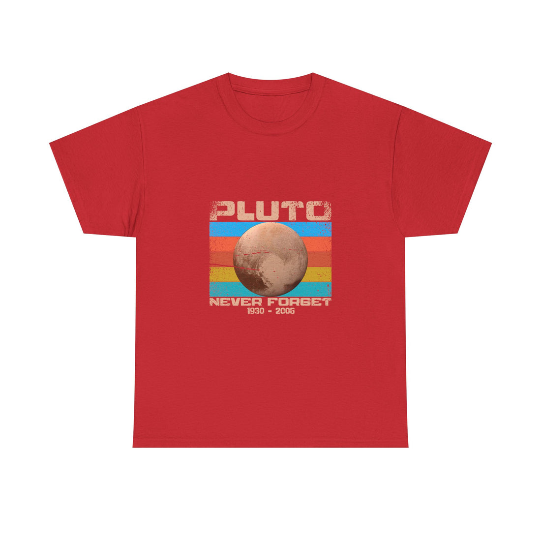 Pluto Never Forget T-Shirt, Retro Vintage Planet Tee, Space Lover Gift, Geek T-Shirt, Nerd Shirt, Astronomy Art Shirt, Solar System Top