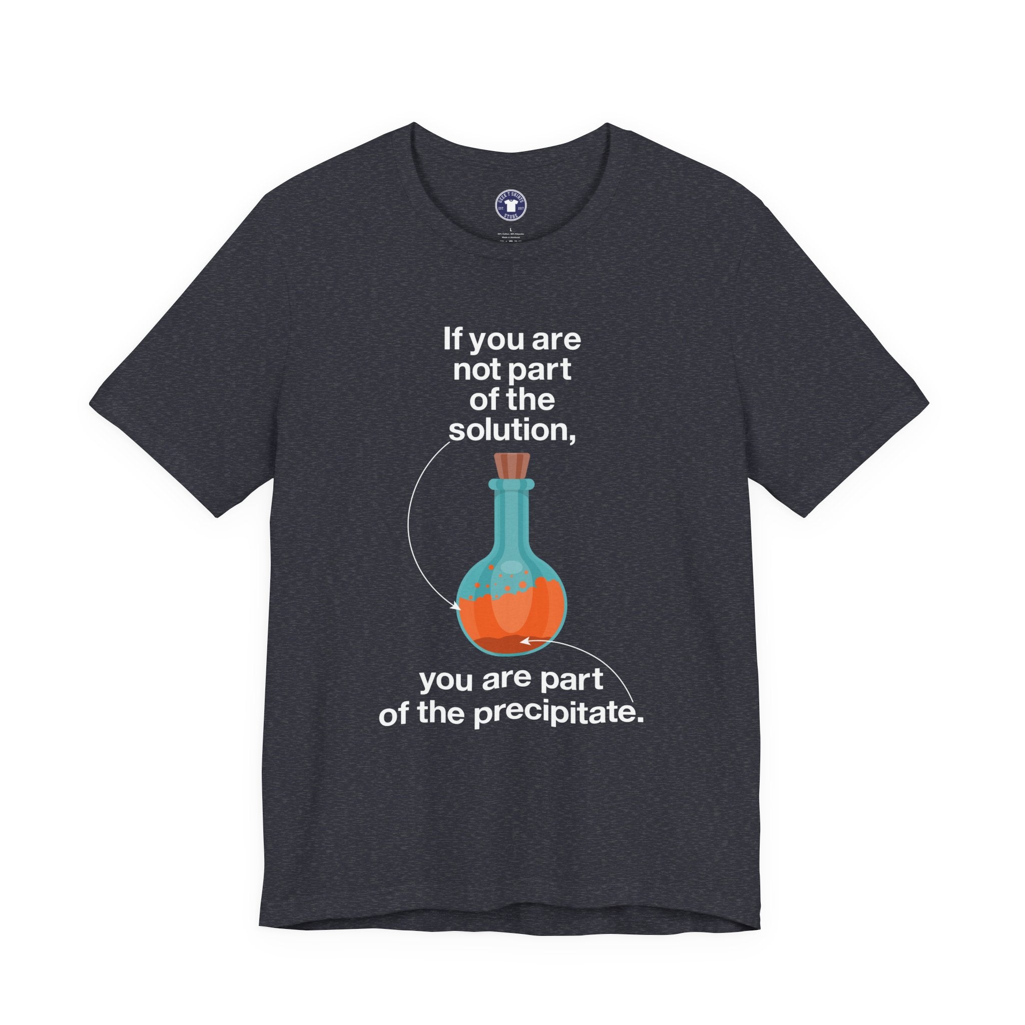 If You Are Not Part Of The Solution - Premium Unisex Crewneck T-Shirt