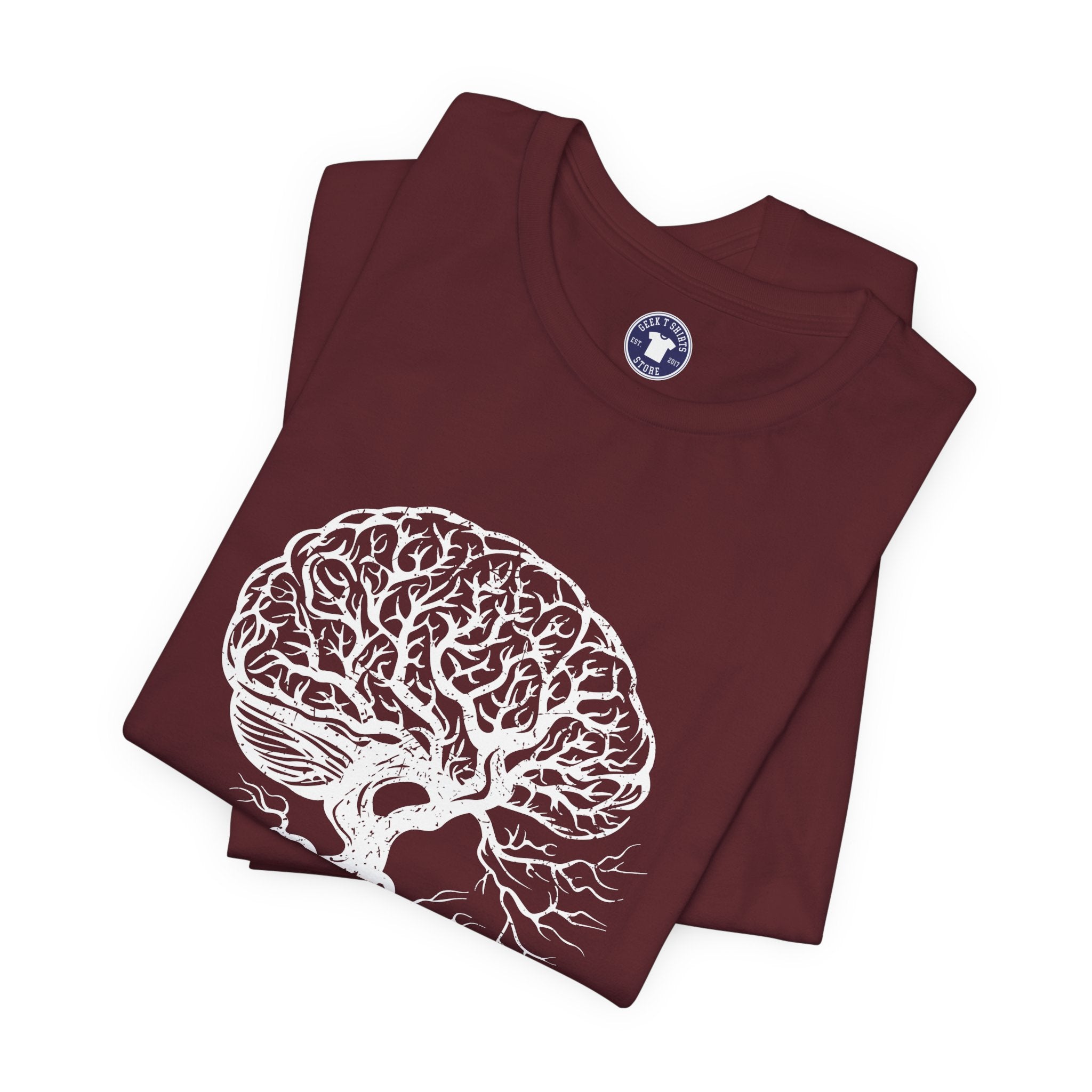 Brain Tree - Premium Unisex Crewneck T-Shirt