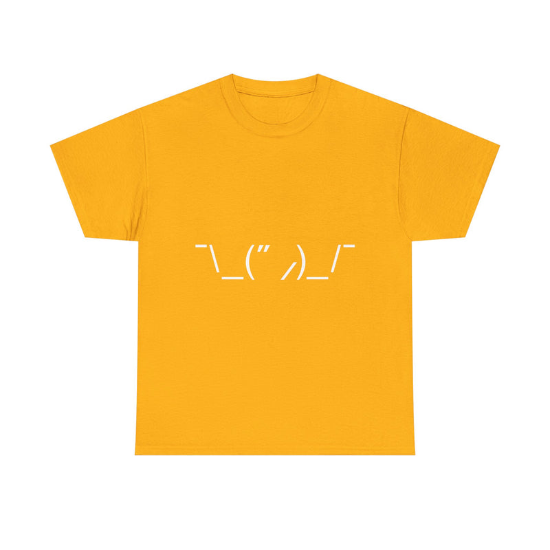 T-Shirt with Quirky ASCII Art Face, Geek T-Shirt, Nerd Shirt, Minimalist Emoticon Tee, Fun Text Art Gift, Casual Statement Shirt
