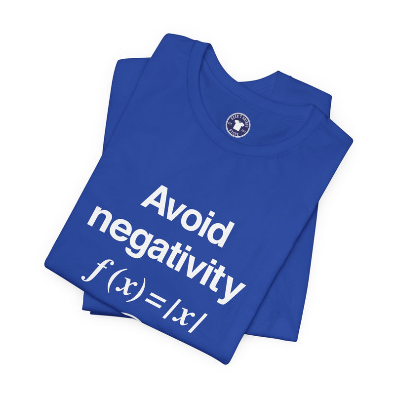 Avoid Negativity - Premium Unisex Crewneck T-Shirt