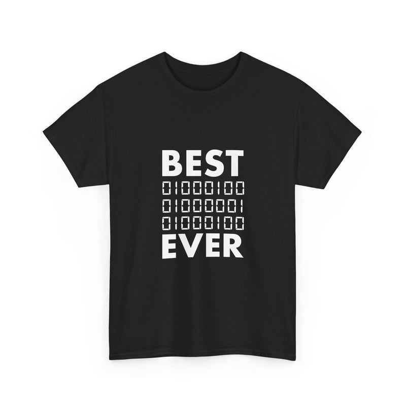 Geek T-Shirt Best Ever Binary Code Shirt, Nerd Shirt, Coding Gift, Programmer Tee, Tech Humor Apparel, Computer Science Top, Fun Geek Wear