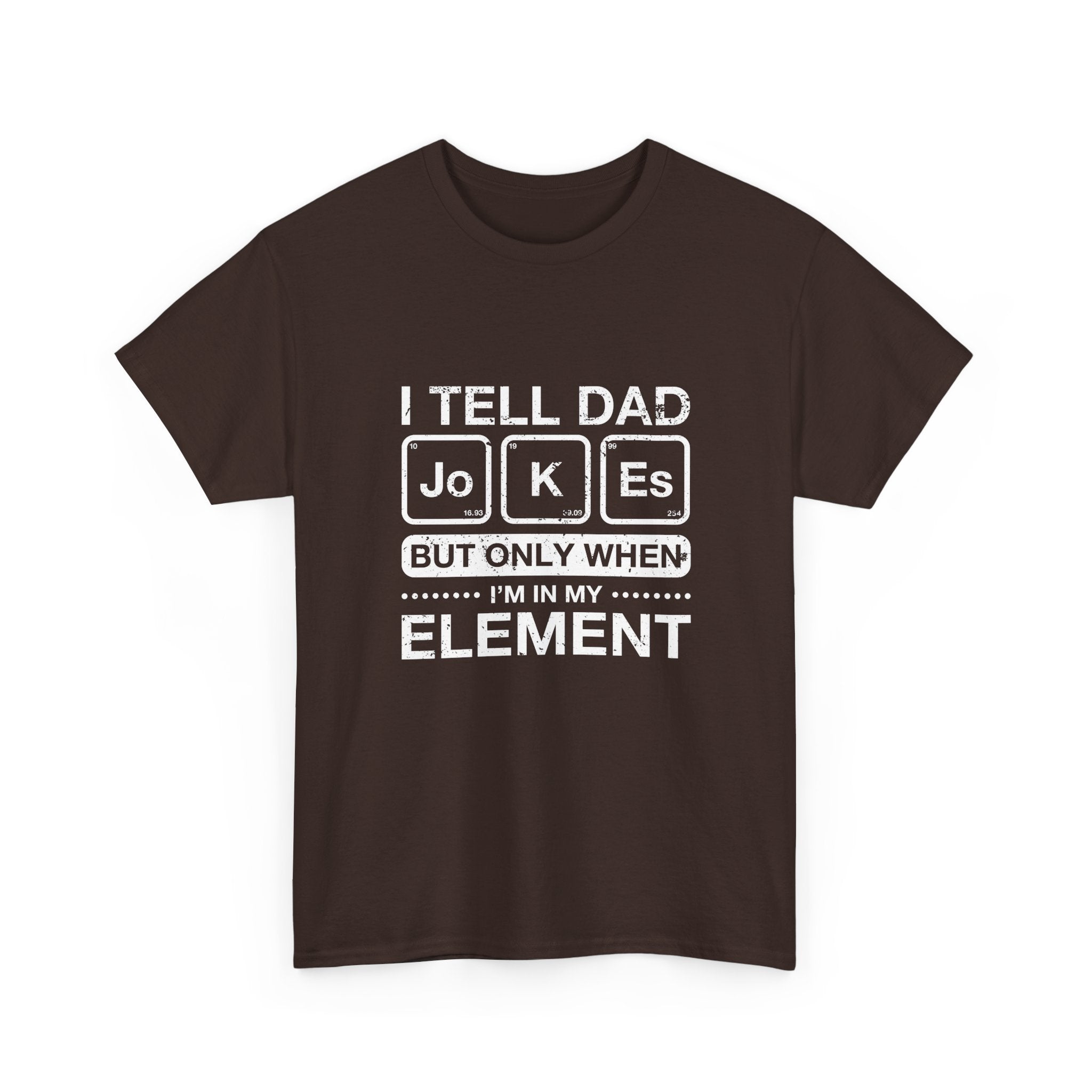 I Tell Dad Jokes - But Only When I'm In My Element - Regular Unisex Crewneck T-Shirt