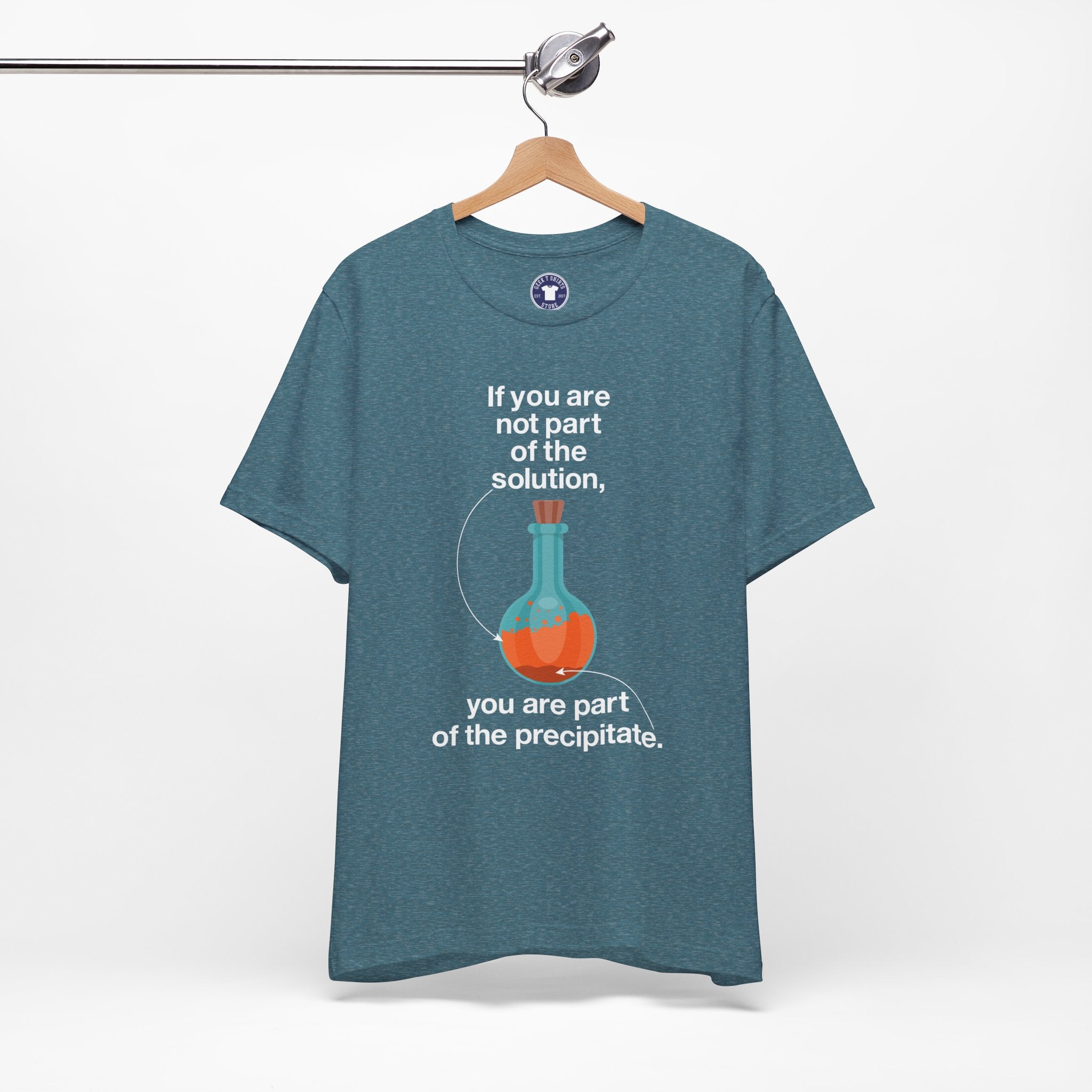 If You Are Not Part Of The Solution - Premium Unisex Crewneck T-Shirt